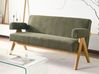 Sofa 2 Seater TAMRE Boucle Green/ Light Brown