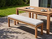Bankauflage MONSANO 168 x 35 cm Cremeweiß_1133420