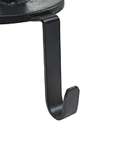 Set of 3 Christmas Stocking Holders KAJAANI 22 cm Nutcracker Black_1010901