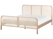 Bed Pine Wood GONFARON 180 x 200 cm (EU Super King) Light Brown_977122