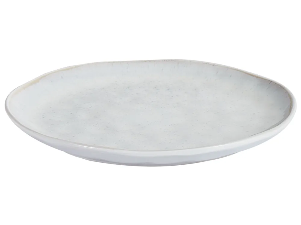 Speiseteller 8er Set SESAME Steinzeug Hellgrau_986606
