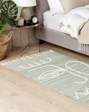 Outdoor Rug YAVU Light Green 80 x 150 cm_852469