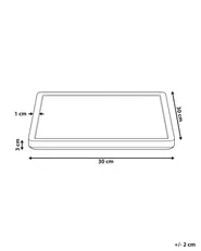 LED Ceiling Lamp TIVORA with Remote with Dimmer Light Brown_1131117
