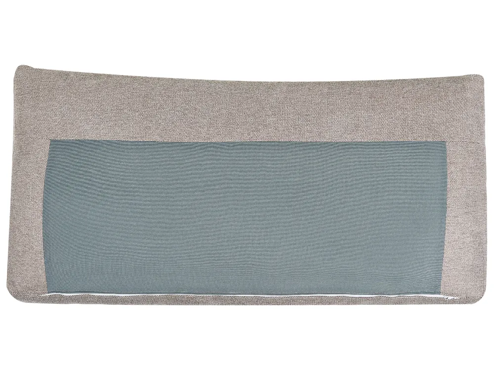 Sofa Bed 3 Seater KARILA with Storage Fabric Taupe Left Hand_886026