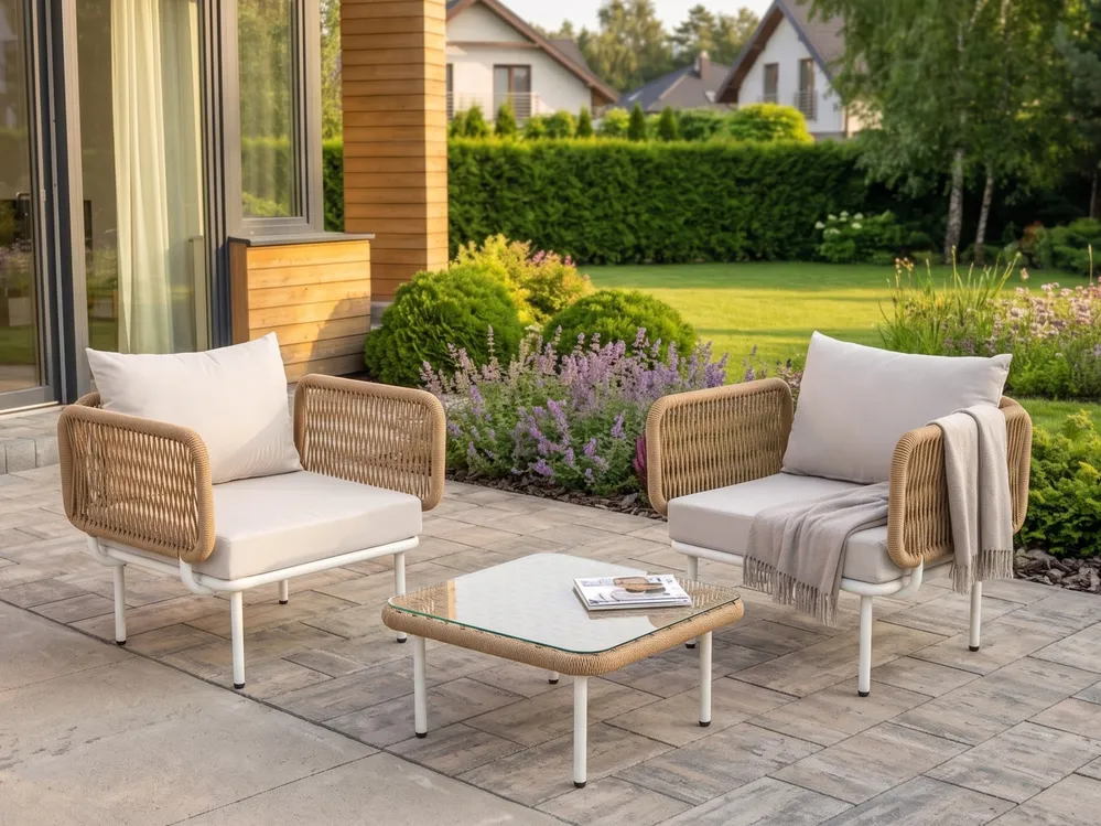 Gartensessel BAUCINA Hellbeige_1120532