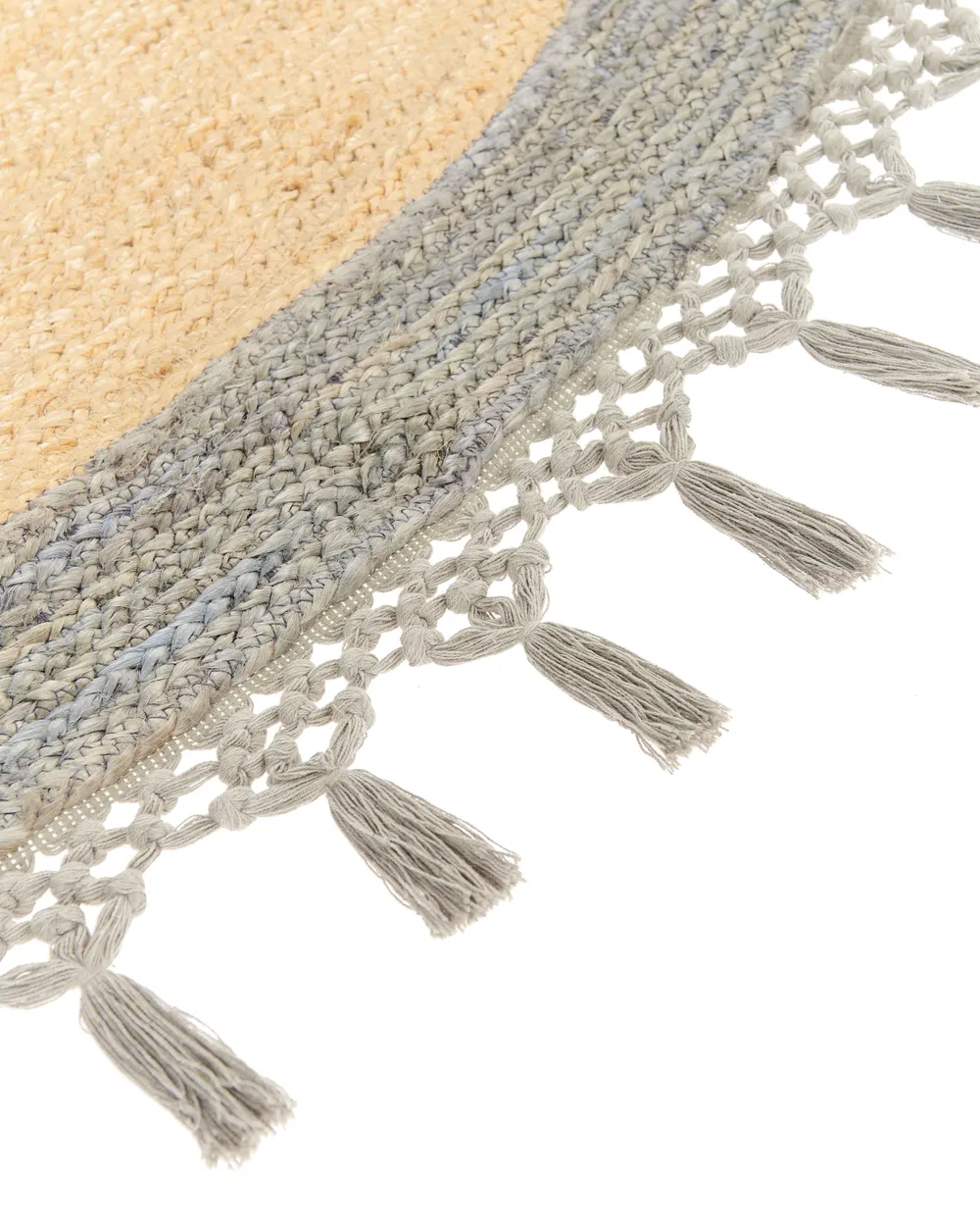 Rug MARTS Grey ø 200 cm Jute_958770