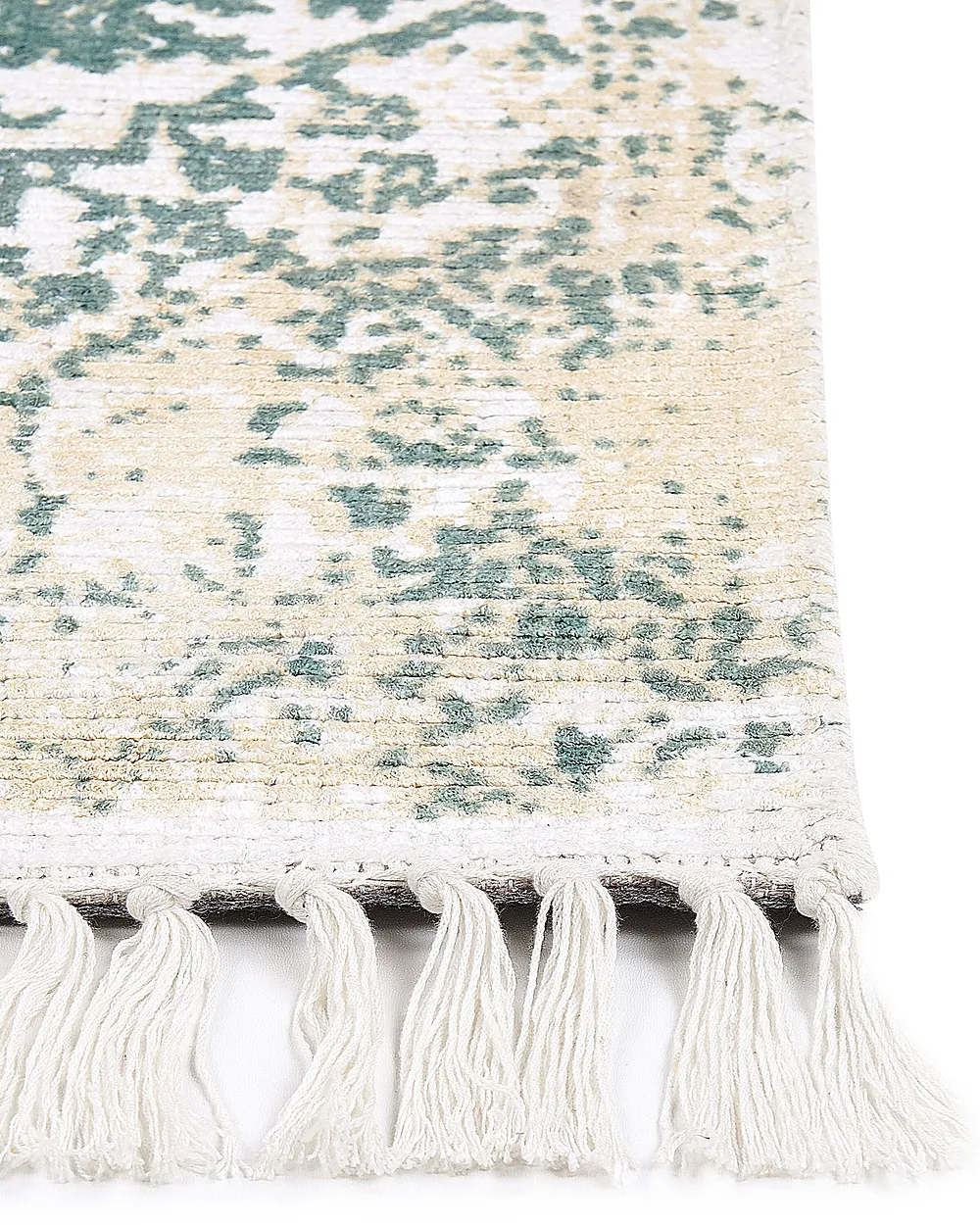 Rug BOYALI Light Beige 80 x 150 cm Viscose_836759