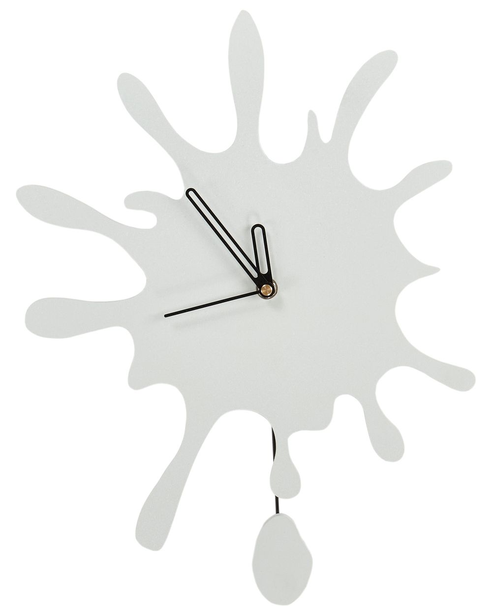 Wandklok FULLY 27 cm Wit