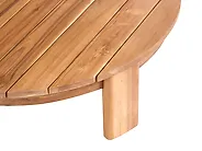 Outdoor Couchtisch ARZELLO  135 cm 90 cm Akazienholz Braun_1163933