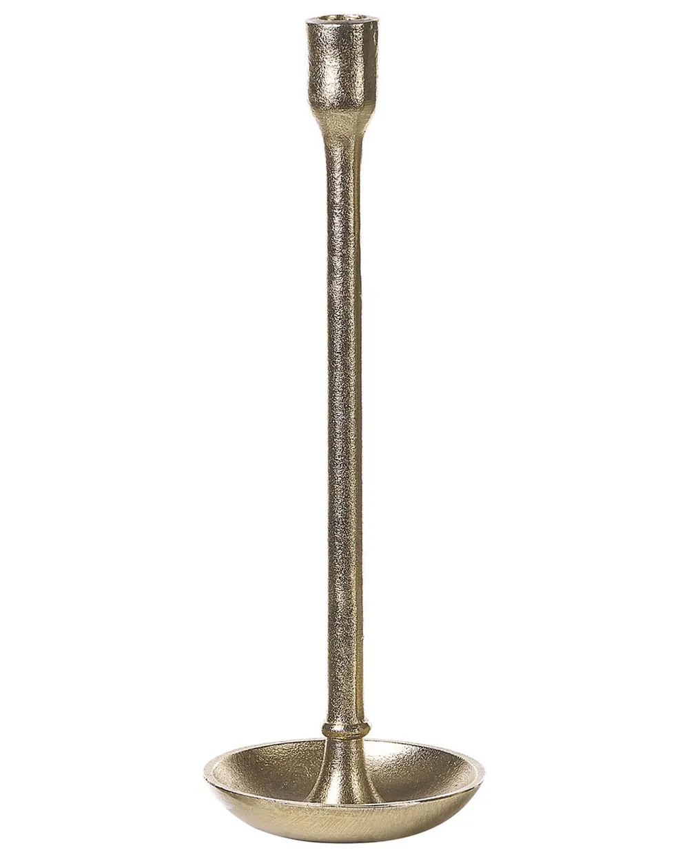 Kerzenständer 3er Set LIWUNG 27/33/38 cm Metall Gold_849146