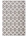 Rug ZILE Grey 140 x 200 cm Wool