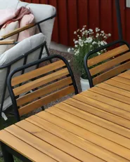 Gartenmöbel Set 6-Sitzer VALLESE Akazienholz Braun_985067