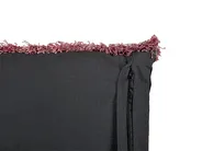 Dekokissen RUTA 45 x 45 cm Samtstoff Bunt Blumenmuster_838974