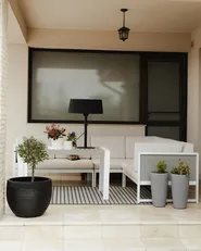 Freestanding Infrared Patio Heater OLLERIA 1500 W Black_987914