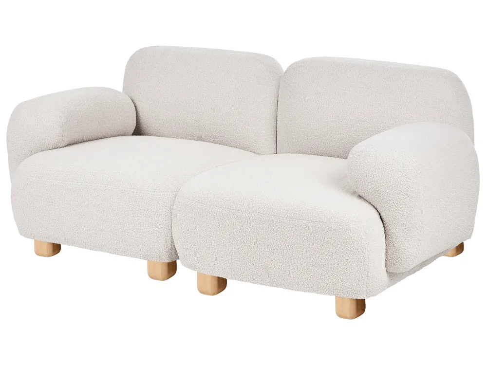 Modular Sofa 2 Seater AMLI Boucle Off-White_1070054