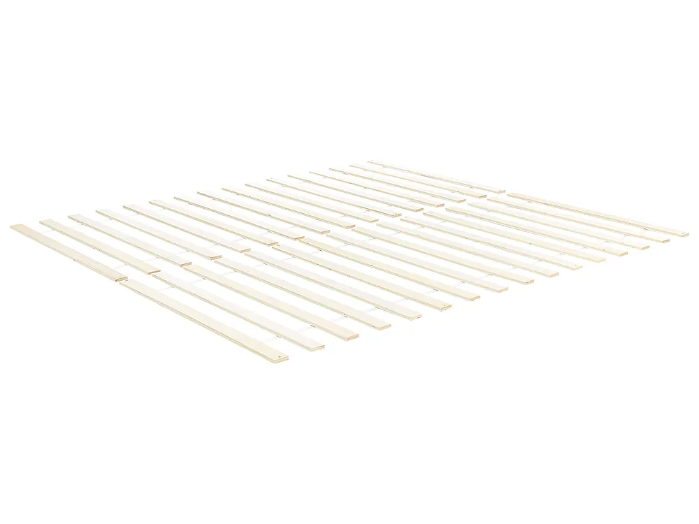 Bed Pine Wood TANNAY 180 x 200 cm (EU Super King) White_924677