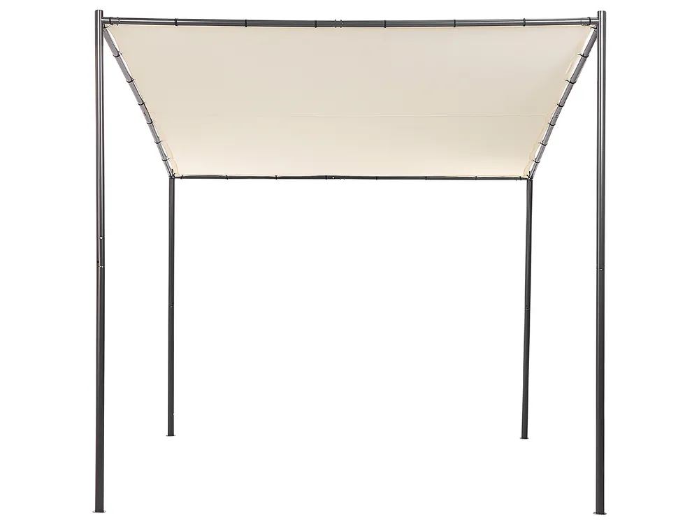 Pavillon VIMINO 282 cm 294 cm Metall Beige
