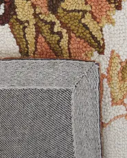 Teppich EZINE Beige 160 x 230 cm Wolle_830920