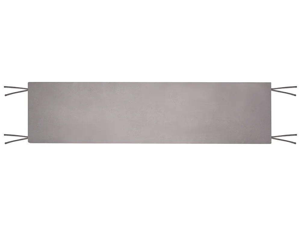 Bankauflage MONSANO 168 x 35 cm Grau_1133492