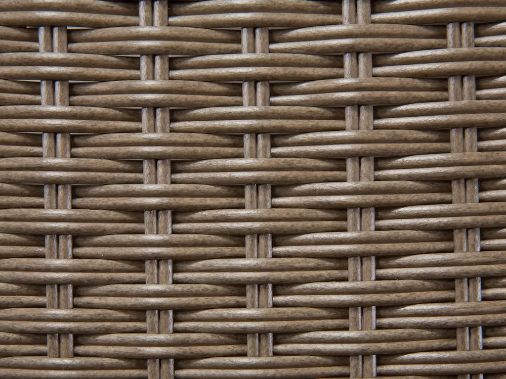 Lounge Set mit Tisch 9-Sitzer SEVERO Polyrattan Braun_678782