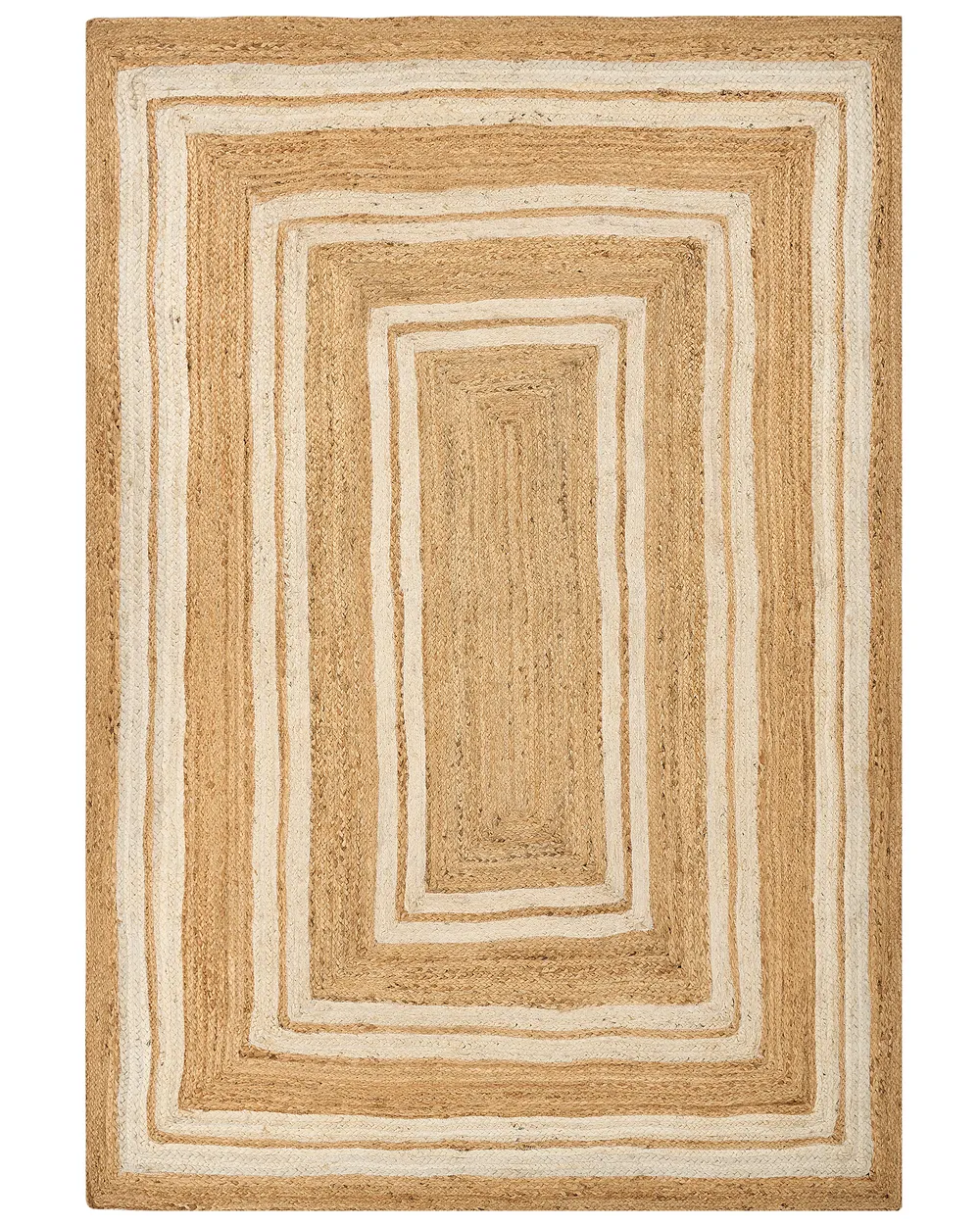 Teppich ELMALI Beige 160 x 230 cm Jute_941811