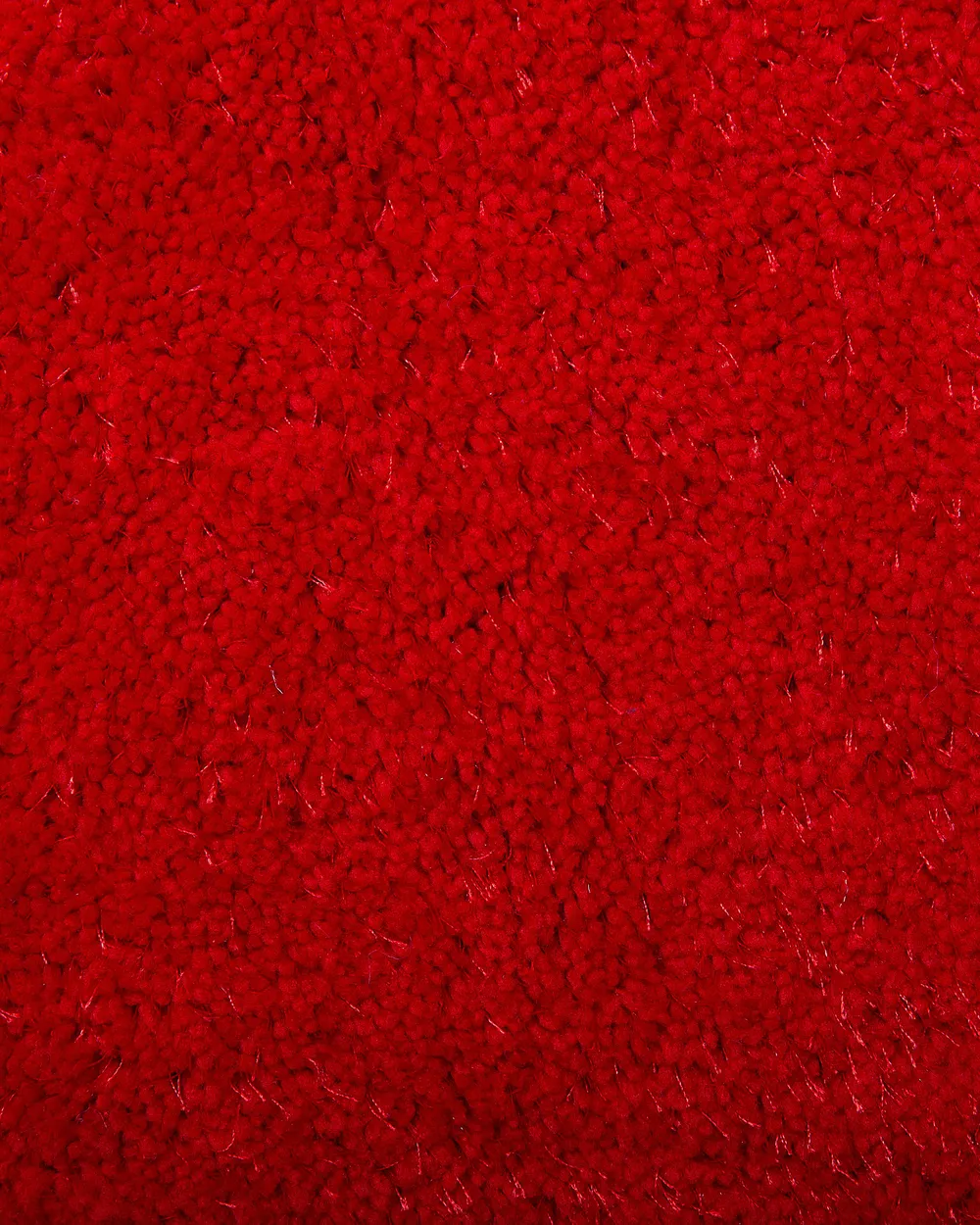 Zottelteppich DEMRE Rot 200 x 200 cm_715147