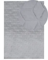Faux Fur Rug THATTA Grey 160 x 230 cm_858681