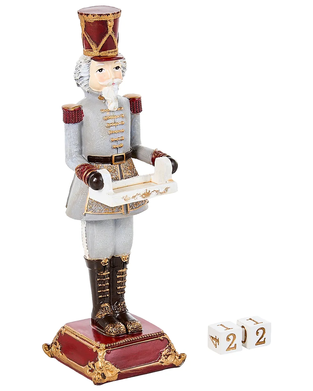 Set van 3 figuren LED PELLOSNIEMI 32 cm Notenkraker Meerkleurig_1175315