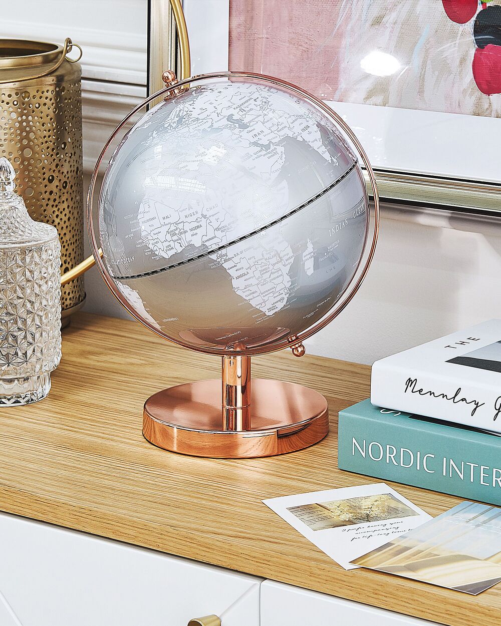 Globus CABOT 28 cm Silver