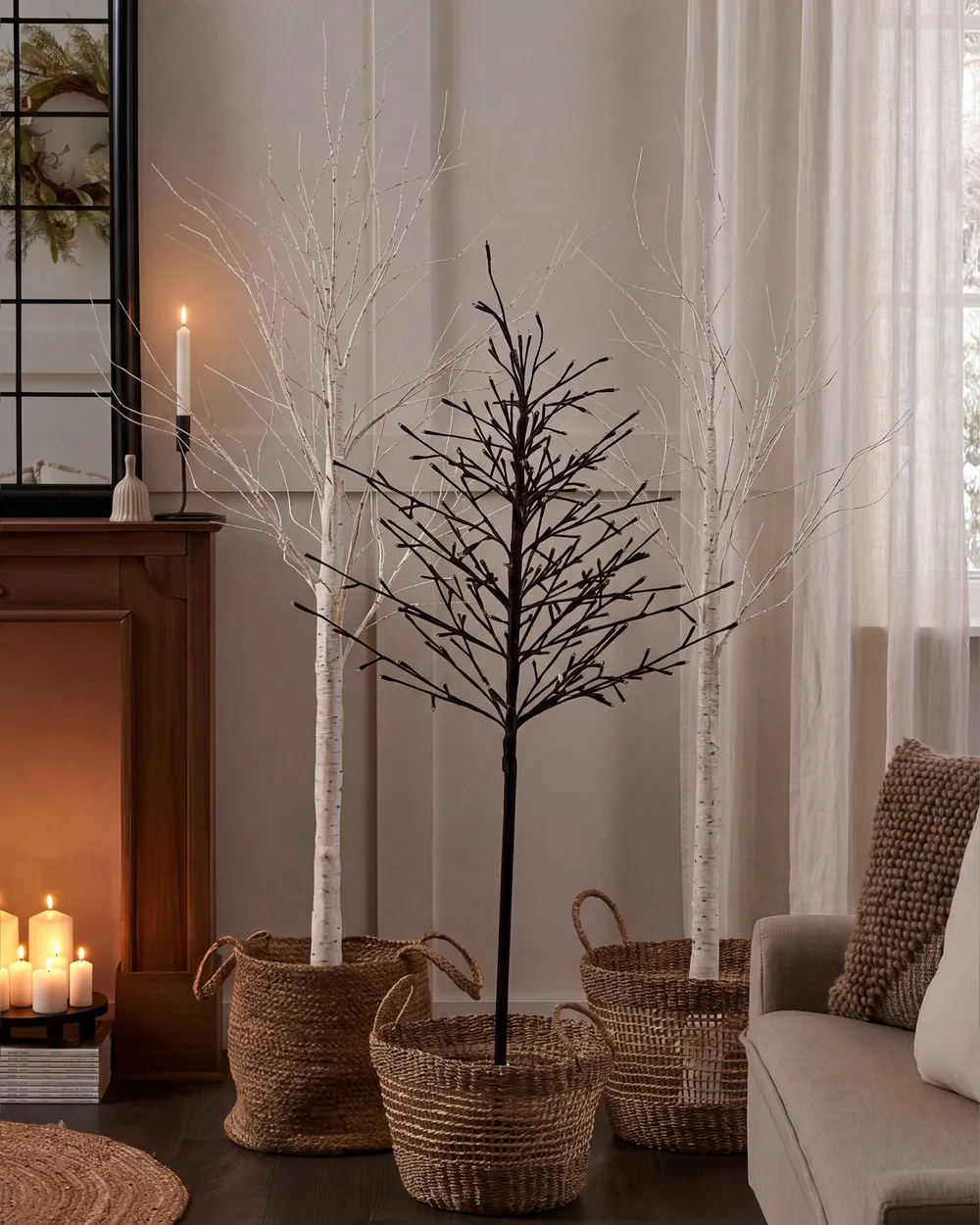 Outdoor Decoration LED LAPPI 160 cm Christmas Tree White_1115215