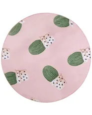 Kids Rug ELDIVAN Pink ø 120 cm_823480