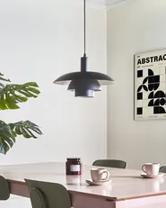 Pendant Lamp HILBA Metal Black_987694