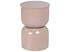 Beistelltisch LETTA Metall Hellbeige