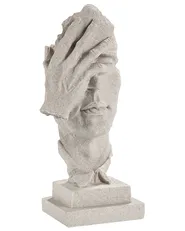 Dekofigur Gesicht PUUMALA Grau_934465