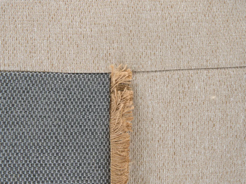 Set van 2 tuinkussens CARYOTA effen 45 x 45 cm Beige_1125156