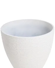 Set of 2 Plant Pots FRITILLARIA 50 cm Off-White_1123910