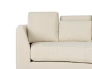 Canapé arrondi 7 places ROTUNDE Tissu Beige_950167