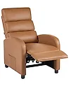 Fernsehsessel OTUS Kunstleder Braun