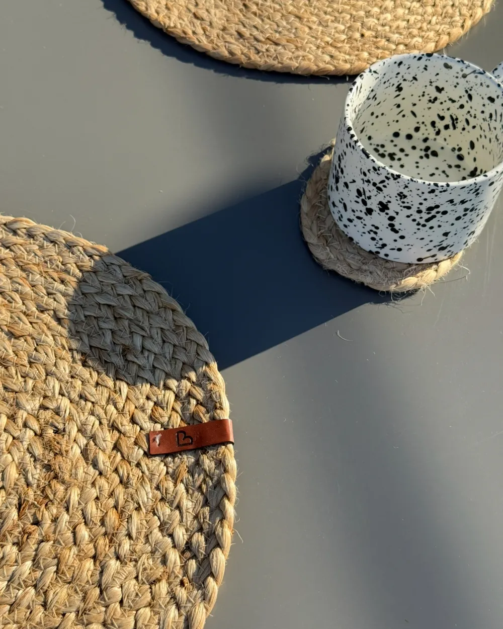Tischset mit Untersetzern 12-teilig BUSHYLARK Jute Naturfarben_1005408