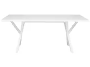 Dining Table LISALA White 180 cm 100 cm_727104