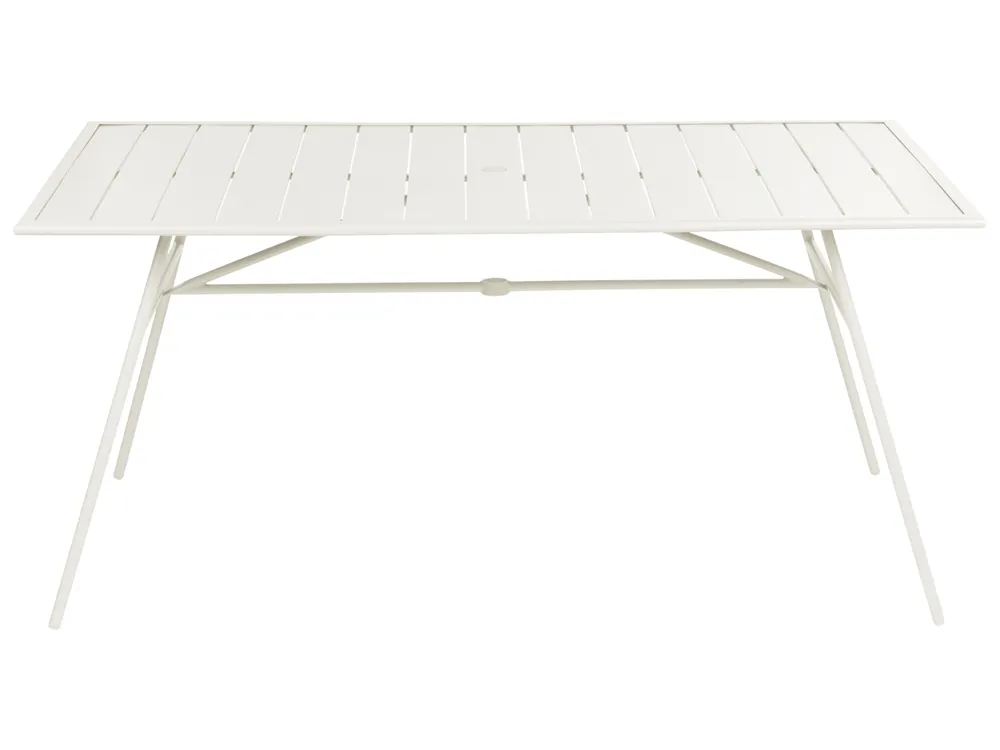 Tuinset 6-zits TERENZO Metaal Lichtbeige - Beliani.nl