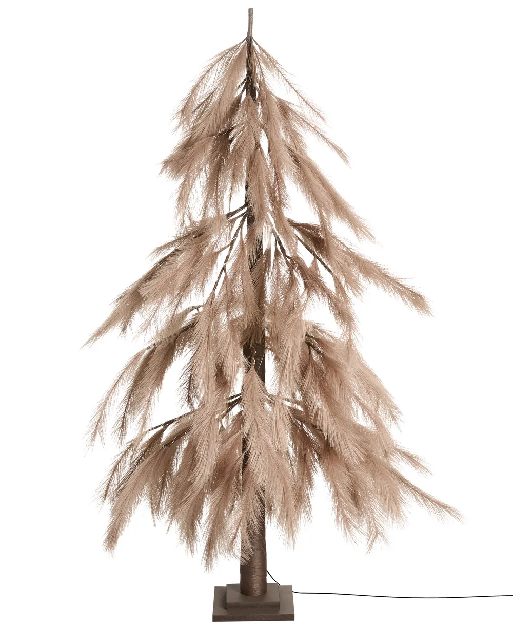 Outdoor Decoration LED BIFROST 123 cm Christmas Tree Beige_1025782