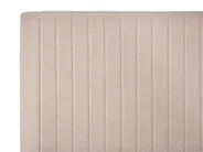 Bett mit Stauraum VION Bouclé Beige 140 x 200 cm_1042701