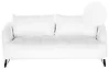 Sofa 3-Sitzer HOBRO Bouclé Weiß