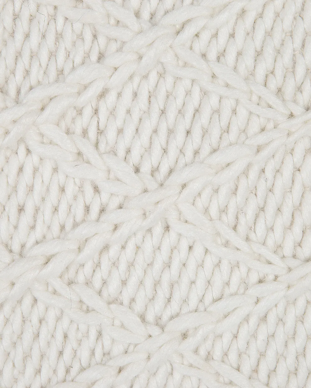 Rug ERZIN Off-White 140 x 200 cm Wool_736161