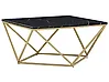 Couchtisch MALIBU Schwarzer Marmor