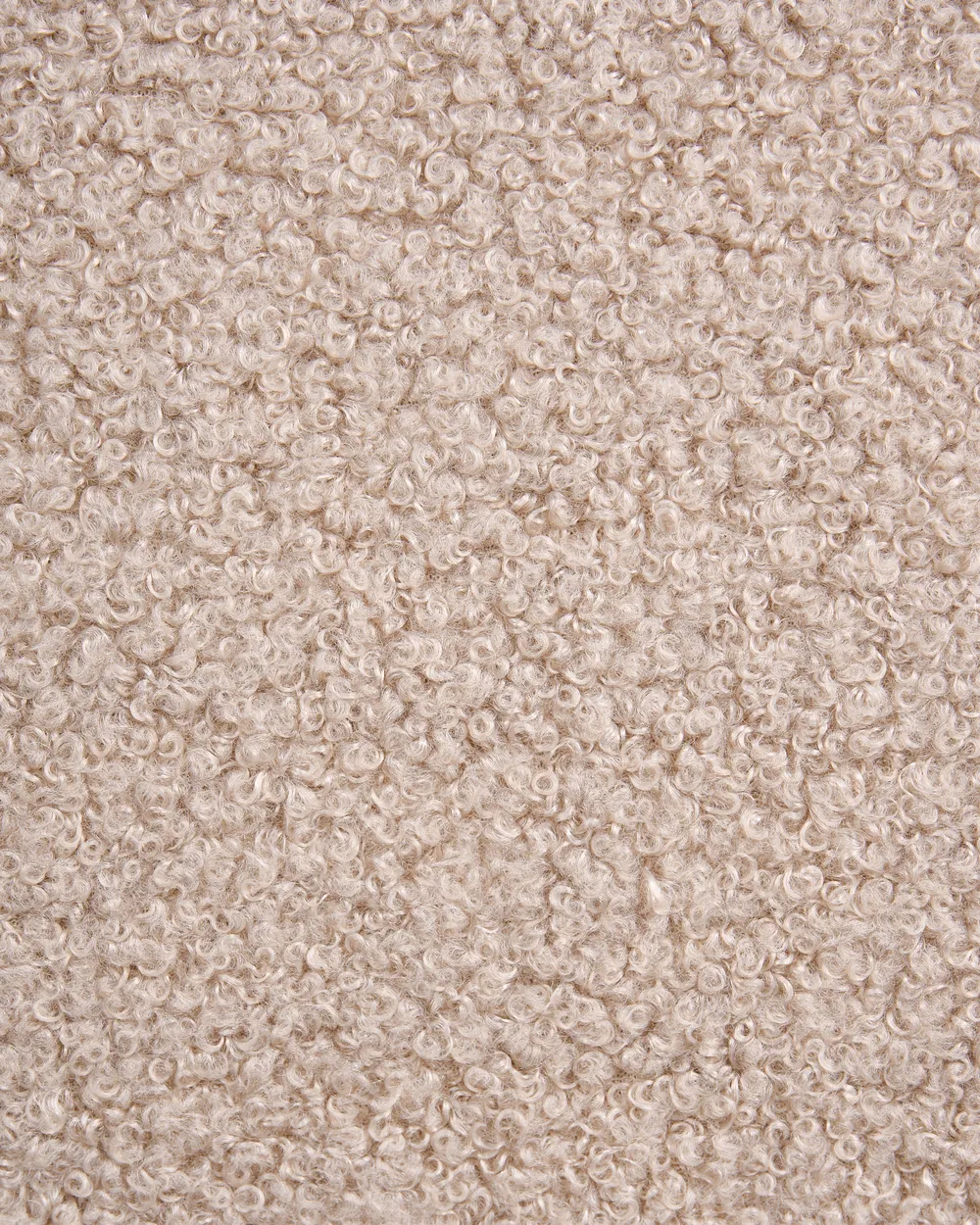 Desk Chair ARDELLE Boucle Beige_1083888