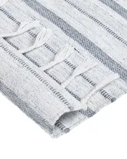 Teppich BADEMLI Cremeweiß 80 x 150 cm_846531