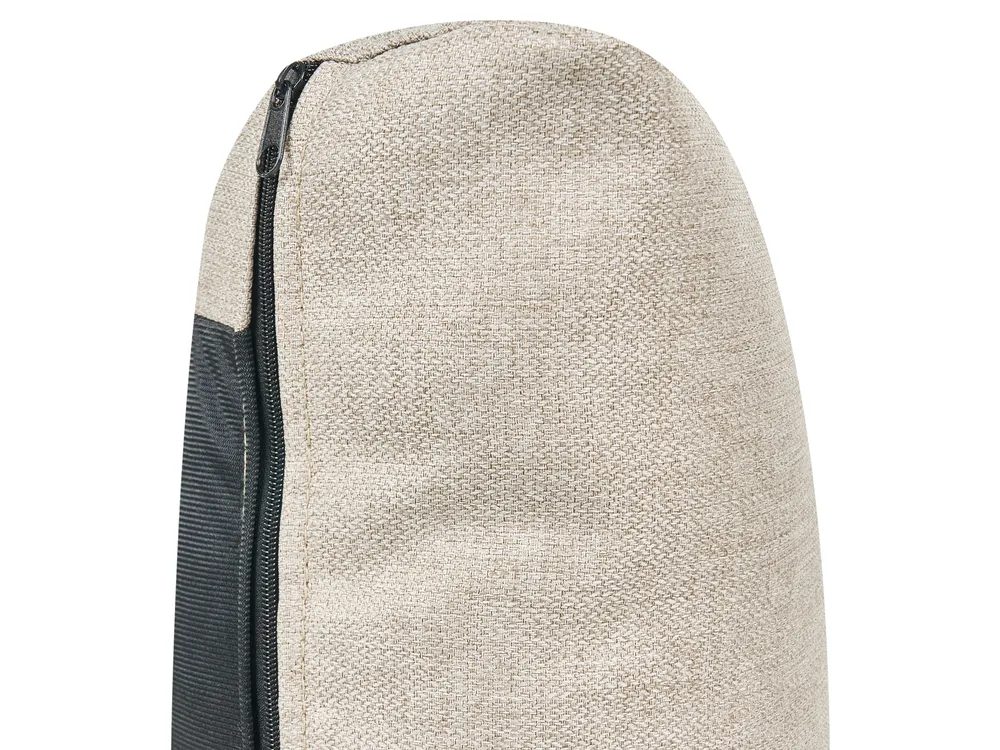 U-förmiges Schlafsofa 5-Sitzer SOMMEN mit Stauraum Stoff Beige_987226