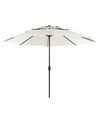 Marktschirm 285 cm BIBIONE Hellbeige